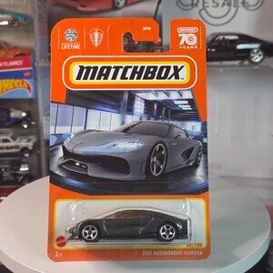 Matchbox 2021 Koenigsegg Gemera Gray 45/100 NIP